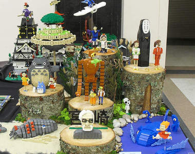 用樂高重現宮崎駿的動畫世界