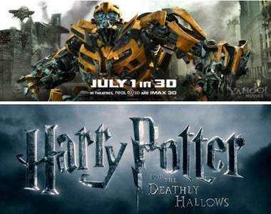 《變形金剛3》《哈利波特：死神的聖物II》最新預告片釋出！！
