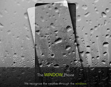 《Window Phone概念機》會下雨會起霧還會出太陽？！