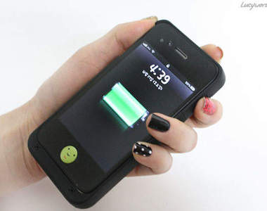 iPhone保護套也可以充電！超方便的啦～