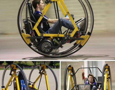 可在街上跑的雲霄飛車～