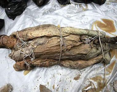 江蘇木乃伊 700年的時間彷彿在它身上靜止了