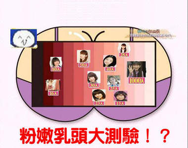 粉嫩乳頭大測驗 今天的妳/妳是什麼顏色呢!?