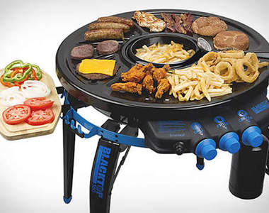 炸的、燒烤的、鐵板類的食物，想吃什麼自己動手來～！