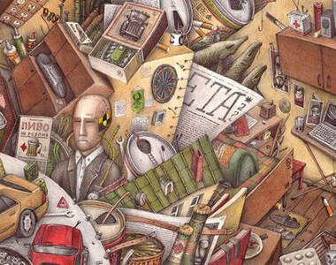 細緻美麗 Dmitriy Lyalyakov 色鉛筆圖畫