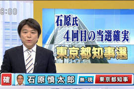 石原慎太郎 第4度當選東京都知事(漫畫家搬家中) 石原慎太郎 第4度當選東京都知事(漫畫家搬家中)