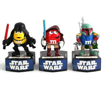 M&M`S 扮起星際大戰 還真有模有樣