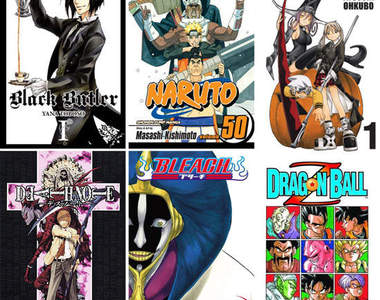 上半年在美國最暢銷日漫是~