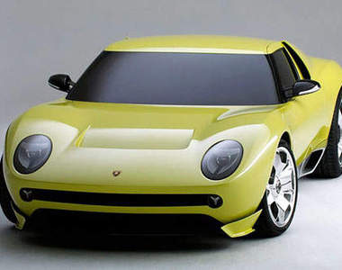 緬懷過去Lamborghini Miura Concept