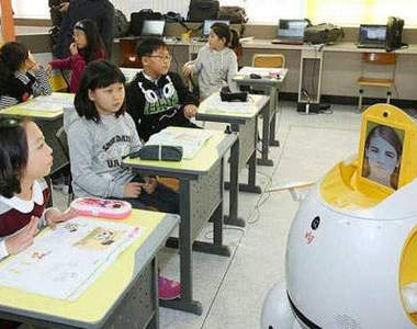 媽媽～我的英文老師是機器人耶❤