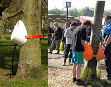 在大自然中解放你的尿意！