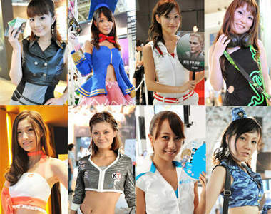 2011 東京電玩展ShowGirl 晚點名〝趴兔〞