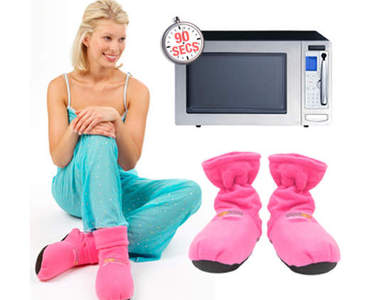 【寒冬必備】《微波加熱靴》讓你從腳暖到頭～