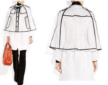 Burberry透明雨衣 讓你被看光光也可以遮風擋雨!