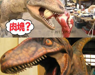 只要穿上它就能重回侏羅紀!!超真實恐龍裝想嚇死誰啊~