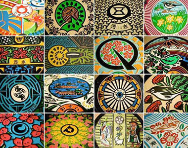 日本的美麗水溝蓋~嚇到英國人