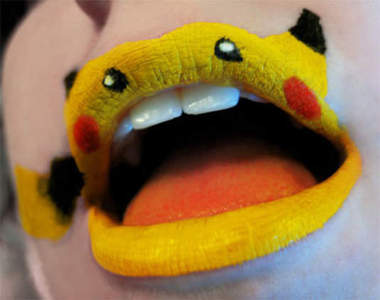 吻上我的唇♥可愛的動物唇繪