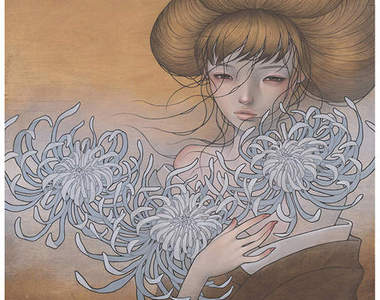 攝人心魄的美麗木質少女