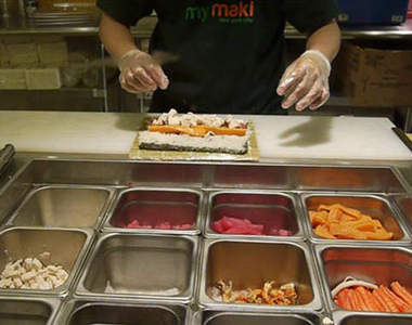 《SUBWAY壽司版》想吃什麼都可以幫你捲進去！