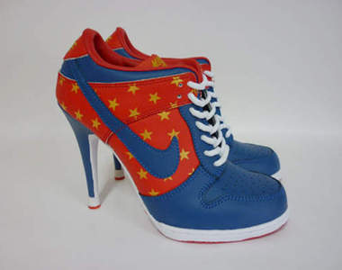 Nike Dunk 高跟鞋 讓你穿著高跟鞋打籃球!?