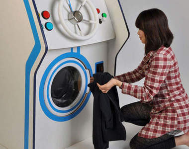 《遊戲洗衣機》不過關你就永遠無法洗衣服！（指）