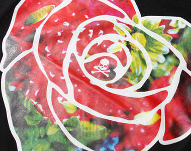 mastermind JAPAN × 蜷川實花的花花骷髏T