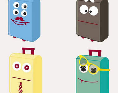 我不能不看見MUJI OJOKEESUS Suitcase Eyes的大眼睛