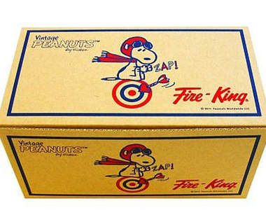 超罕見的 Snoopy x Fire King 聯名限定福箱！