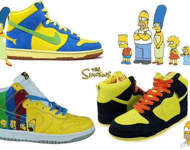 辛普森家庭上身 Nike Dunk