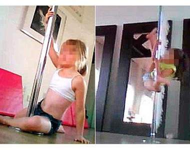 3歲跳鋼管舞?!看來英國很多蘿莉控......