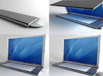 《Feno》摺疊式螢幕的概念手提電腦 《Feno》摺疊式螢幕的概念手提電腦
