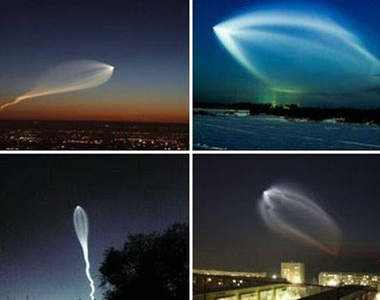 超音速水母：火箭雲？