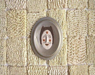 泡麵調味粉做出韓傳統面具？！