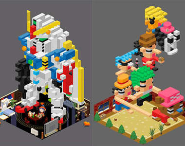 神技!《Ameba Pigg》房屋改造達人什麼都堆得出來!