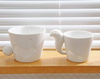 ☆童話動物杯☆好想用它來泡咖啡～