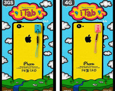 ITab 讓 IPhone可以裝上手機吊飾啦！