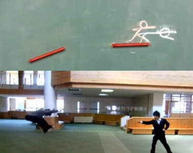 這真的是高中生做的？！5500張照片自製的動畫《黑板戰爭》