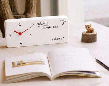 《備忘錄時鐘》可以看時間又不忘事！