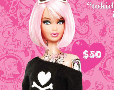 不良芭比？Barbie×tokidoki聯名款芭比身上滿滿是刺青！