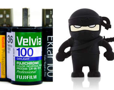 超可愛!底片USB vs 忍者USB