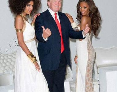 全世界最令人羨慕的男人第二名  選美比賽主辦人─唐納川普