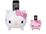 女友最愛:Hello Kitty造型iPhone揚聲器底座 女友最愛:Hello Kitty造型iPhone揚聲器底座