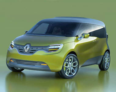 雷諾 Renault Frendzy Concept 耀眼創意多變盒子車