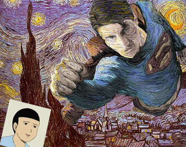 惡搞世界名畫 超級英雄的大亂入