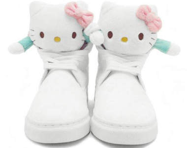 《 HELLO KITTY 鞋》好萌好可愛的 HELLO KITTY × UBIQ 聯名～
