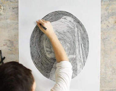 《螺旋插畫》轉轉轉～看得頭都暈了