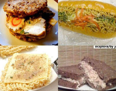 《泡麵三明治》四種口味讓你挑~◕‿-