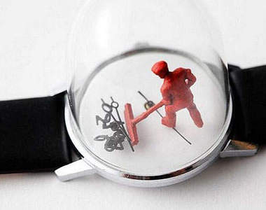 錶內雕塑作品　故事性的時計藝術