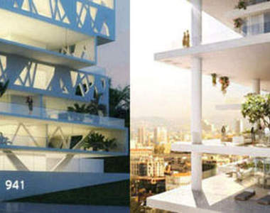 未來概念公寓　貝魯特Cube公寓