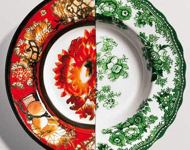 《拼色餐具》一套餐具，兩種享受！